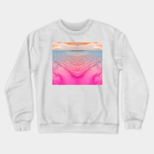 Blue ocean waves Crewneck Sweatshirt